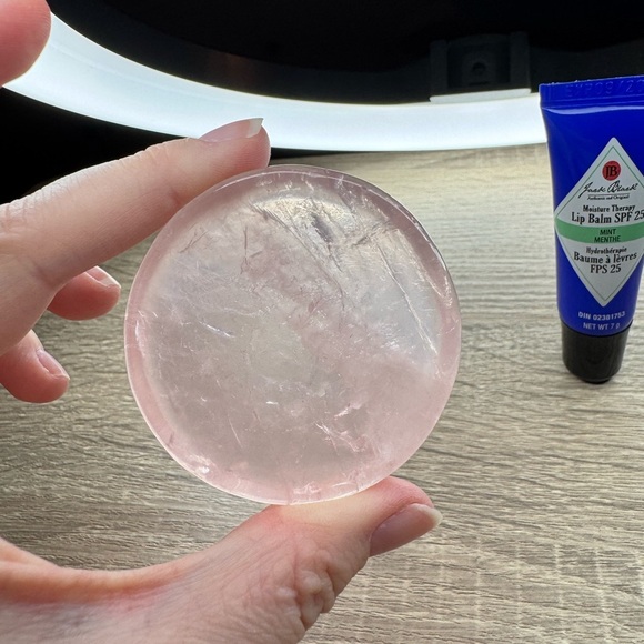 Other - Pink Rose Quartz Round Crystal